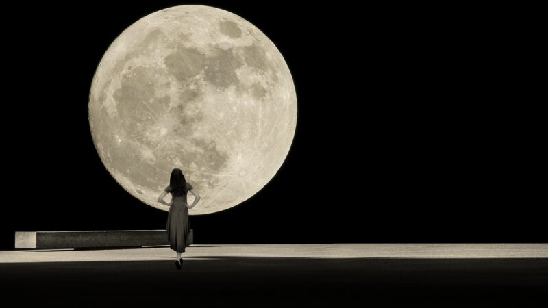 photo soin de la lune, Vanessa Pruvot, accompagnement thérapeutique des femmes, Toulouse